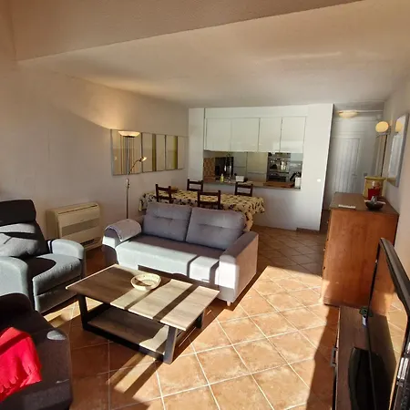 Apartment 2 Pieces Avec Climatisation, Terrasse, Piscine Et Parking, Pres De La A Ste Maxime - Fr-1-780-90