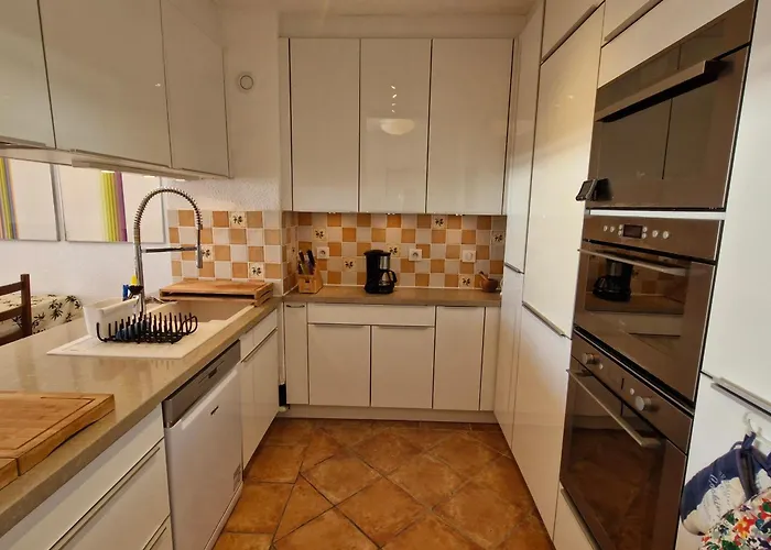 2 Pieces Avec Climatisation, Terrasse, Piscine Et Parking, Pres De La A Ste Maxime - Fr-1-780-90 Сент-Максім