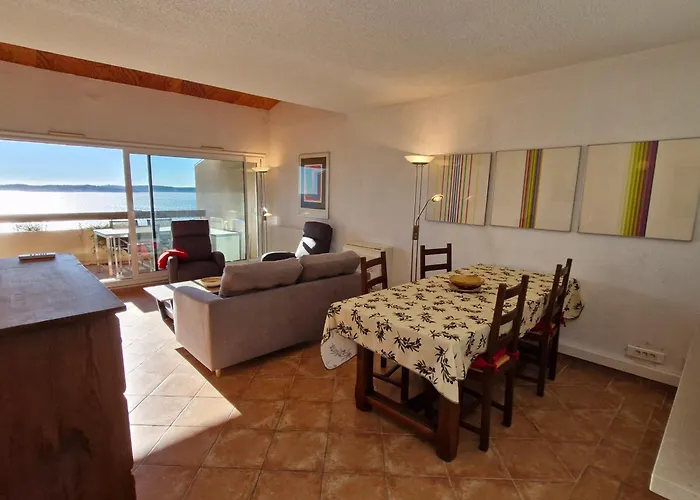 2 Pieces Avec Climatisation, Terrasse, Piscine Et Parking, Pres De La A Ste Maxime - Fr-1-780-90